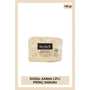 Doğal Kabak Lifli Pirinç Sabunu 150 gr