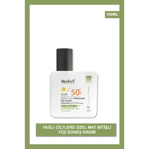 Yağlı Ciltlere Özel Mat Bitişli Yüz Güneş Kremi Spf 50