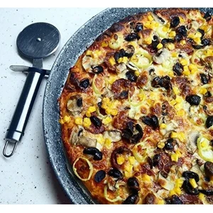 Granit Delikli Sac Pizza Tava 30  cm