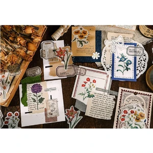 Sf Scrapbook 20 Adet Scrapbook Vintage Sticker Set, Scrapbooking