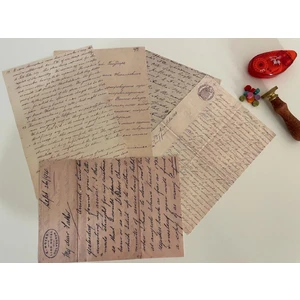Sf Scrapbook Vintage, Bitki, Elyazısı Kağıt Temalı Set, Scrapbook, Scrapbooking, Galeri Duvarı, Sanatsal Baskı