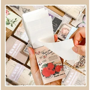 Sf Scrapbook 60 Sayfa Mini Scrapbook, Scrapbooking Kitabı Vintage Journal Bullet Vintage