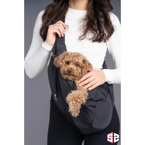 Salya Store Köpek Taşıma Çantası, Köpek Ana Kucağı Peluş Astarlı
