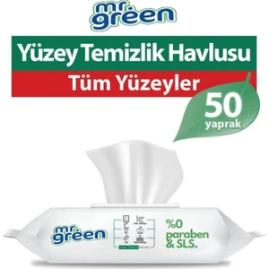 Mr. Green Yüzey Temizlik Havlusu 50 Yaprak