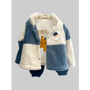 Pabbuc Baby Welsoft Erkek Mont Takım