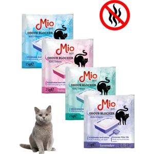 4'lü Kedi Kumu Koku Giderici (Lavanta,marsilya Sabunu,bebek Pudralı,okyanus Esintili)