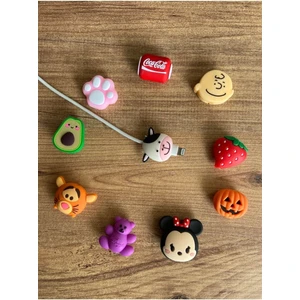 Sevimli Kablo Koruyucu 10 Lü Set