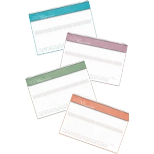 252 Smk 2024 Spiralli Masa Üstü Planlayıcı 40X28 cm