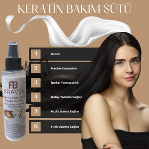 Argan ve Keratin Saç Bakım Sütü