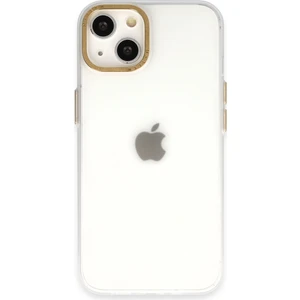Apple iPhone 14 Kılıf Modos Metal Kapak - Şeffaf