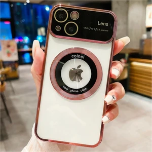 Apple iPhone 12 Uyumlu Full Lens Magsafe Tam Kamera Korumalı Rosegold Kılıf