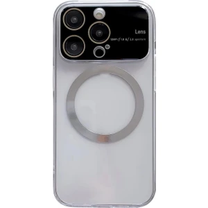 Apple iPhone 14 Pro Max Uyumlu Full Lens Magsafe Tam Kamera Korumalı Şeffaf Kılıf
