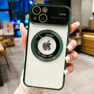 Apple iPhone 11 Uyumlu Full Lens Magsafe Tam Kamera Korumalı Şeffaf Kılıf