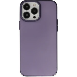 Apple iPhone 13 Pro Kılıf Modos Metal Kapak - Derin Mor