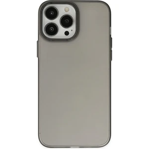 Apple iPhone 13 Pro Max Kılıf Modos Metal Kapak - Siyah