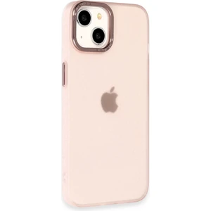 Apple iPhone 14 Kılıf Modos Metal Kapak - Pembe