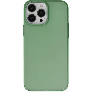 Apple iPhone 13 Pro Max Kılıf Modos Metal Kapak - Yeşil