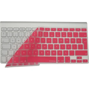 Klavye Kılıfı Apple Magic Keyboard-1 A1314 ile Uyumlu Türkçe Q Baskı Silikon Kılıf