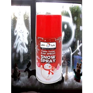 Duvara Cama Yazan Kar Spreyi Noel Ağacı Dekoru Iz Bırakmdan Silinebilir Erimeyen Kar Spreyi 150ML