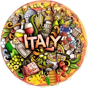 Dünyadan Hediyeler Italya Temalı Magnet Kapak Açacak