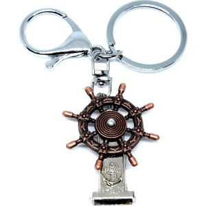 Çelik Döner Dümen Anahtarlık