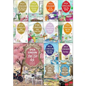 Bir Genç Kızın Gizli Defteri - Ya Sen Olmasaydın - Yeni Bir Aşk - İşte Hayat  - Yıllar Sonra - İpek Ongun 13 Kitap Set