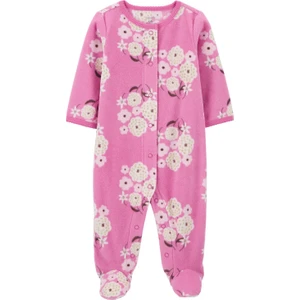 Kız Bebek Polar Uyku Tulumu Pembe