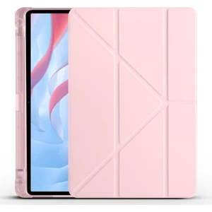 Honor X9 11.5' Uyumlu Fuchsia Trifolding Kalem Bölmeli Standlı Kılıf