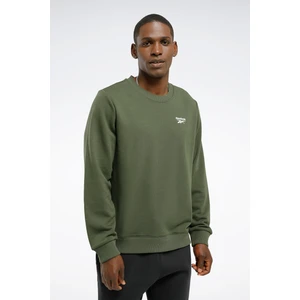 Rı Ft Left Chest Crew Yeşil Erkek Sweatshirt