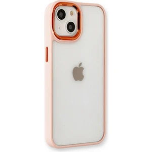 iPhone 14 Kılıf Dora Kapak - Pudra