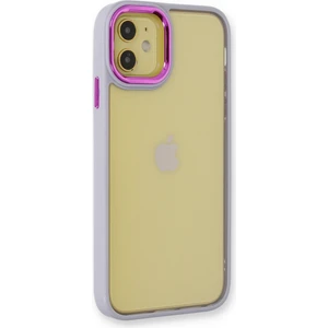 iPhone 12 Kılıf Dora Kapak - Lila