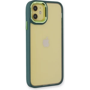 iPhone 11 Kılıf Dora Kapak - Haki Yeşil