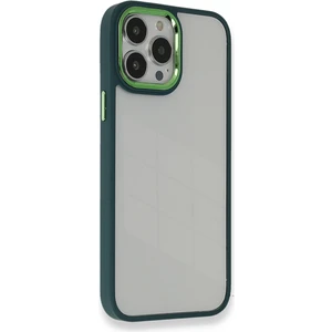 iPhone 13 Pro Max Kılıf Dora Kapak - Haki Yeşil