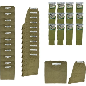 Mrc Tactical 12'li Askeri Fanila Boxer Çorap Asker Takımı Bedelli ve Acemi Asker Çamaşırı