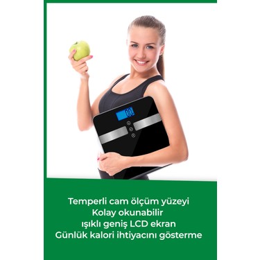 Medisana Alman Tasarım Geniş Işıklı LCD Ekranlı Yağ Ölçer Fiyatı