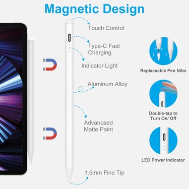 Z-Mobile Ipad Mini 6. Nesil 5. Nesil Uyumlu Pencil Stylus Fiyatı