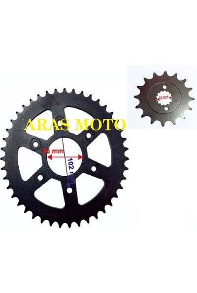 Bajaj Dominar Ön ve Arka Dişli 400 Ktm 200 Duke 390 2015 2020 -Arasmoto
