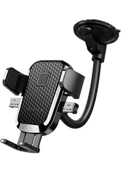 360 Derece Döner Araç Içi Torpido ve Cam Vantuzlu Telefon Tutucu - FC197