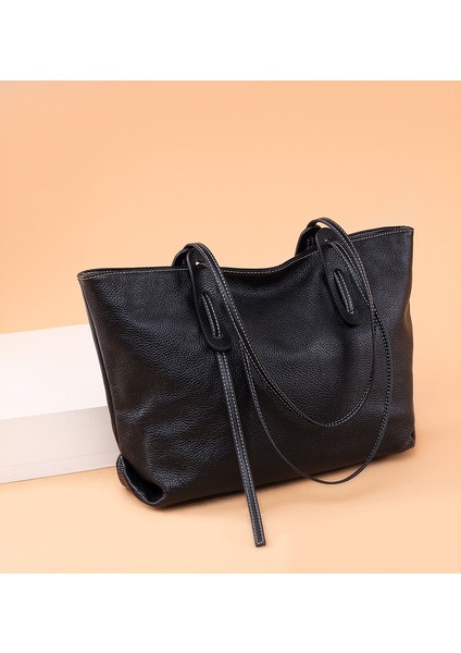 Deri Deri Büyük Kapasiteli Moda Moda Yüksek Kaliteli Doku Kadın Koltuk Altı Tote Çanta Çanta (Yurt Dışından) modelleri