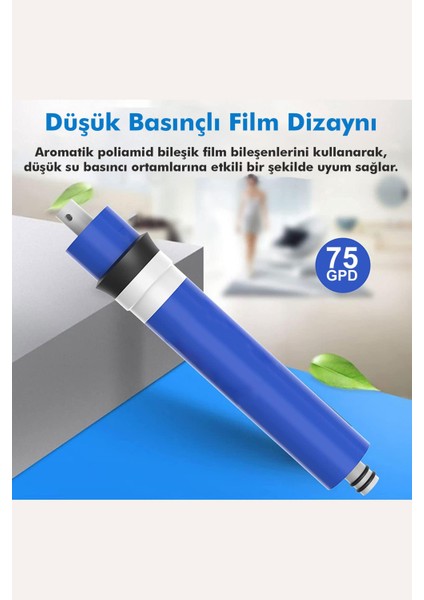 Su Arıtma Cihazı Membran Filtresi 75 Gpd fiyatları