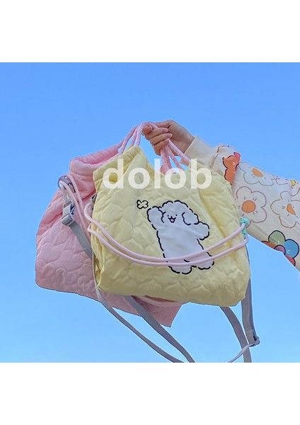 Line Yavru Ayarlanabilir Crossbody Kadın Çok Yönlü Büyük Kapasiteli Taşınabilir Omuz Çantası Çanta (Yurt Dışından)