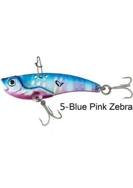 3D Minnow Metal Vib Blade Vibrasyon Lrf Jig 8.5gr 4.5cm
