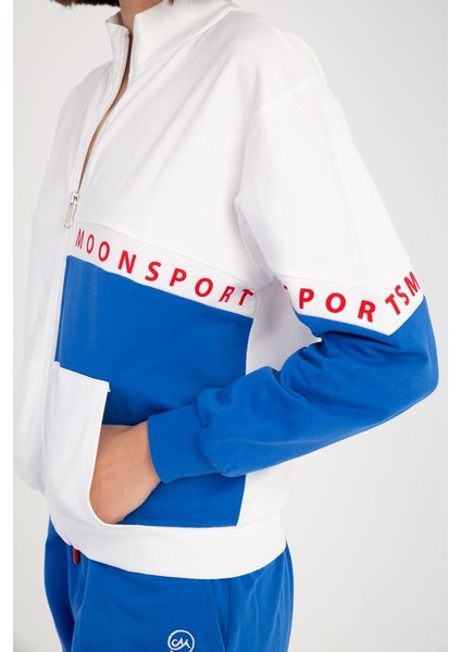 Olia W Zip Ceket 21219002-ECR