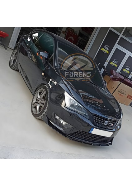 Seat Ibiza Mk4 2009-2017 Uyumlu Brabus Ön Lip 3 Parça Kanatlı Lip