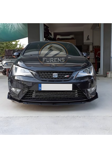Seat Ibiza Mk4 2009-2017 Uyumlu Brabus Ön Lip 3 Parça Kanatlı Lip