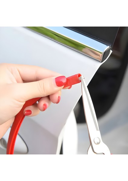 Fruens Ford Focus 2.5 Oto Araç Kapı Koruma Fitili 5metre Parlak Kırmızı Renk modelleri