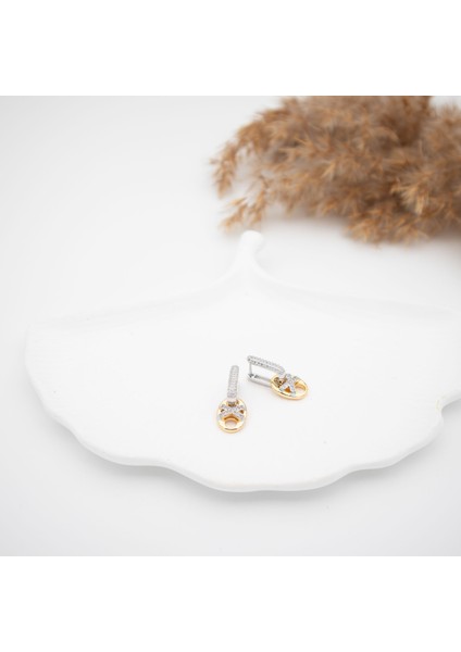 Vip Zirkon Taşlı x Küpe - Altın Renk fiyatları