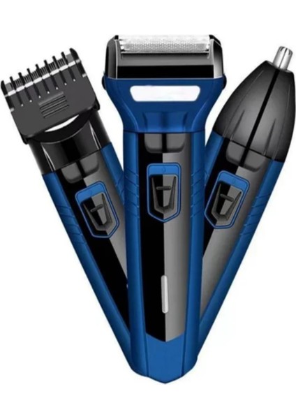RD-366 3 Başlık Kuru ve Islak Kullanıma Uygun Traş Makinesi
