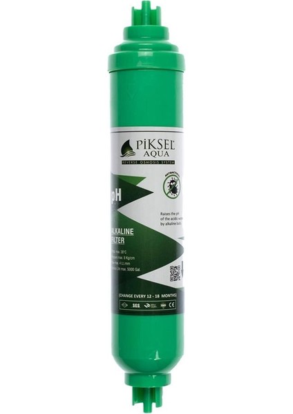 Su Arıtma Cihazı Alkalin Filtre Ph Yükseltici Filtre