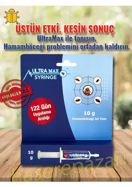 Ultramax Hamamböceği Yokedici Jel 10gr